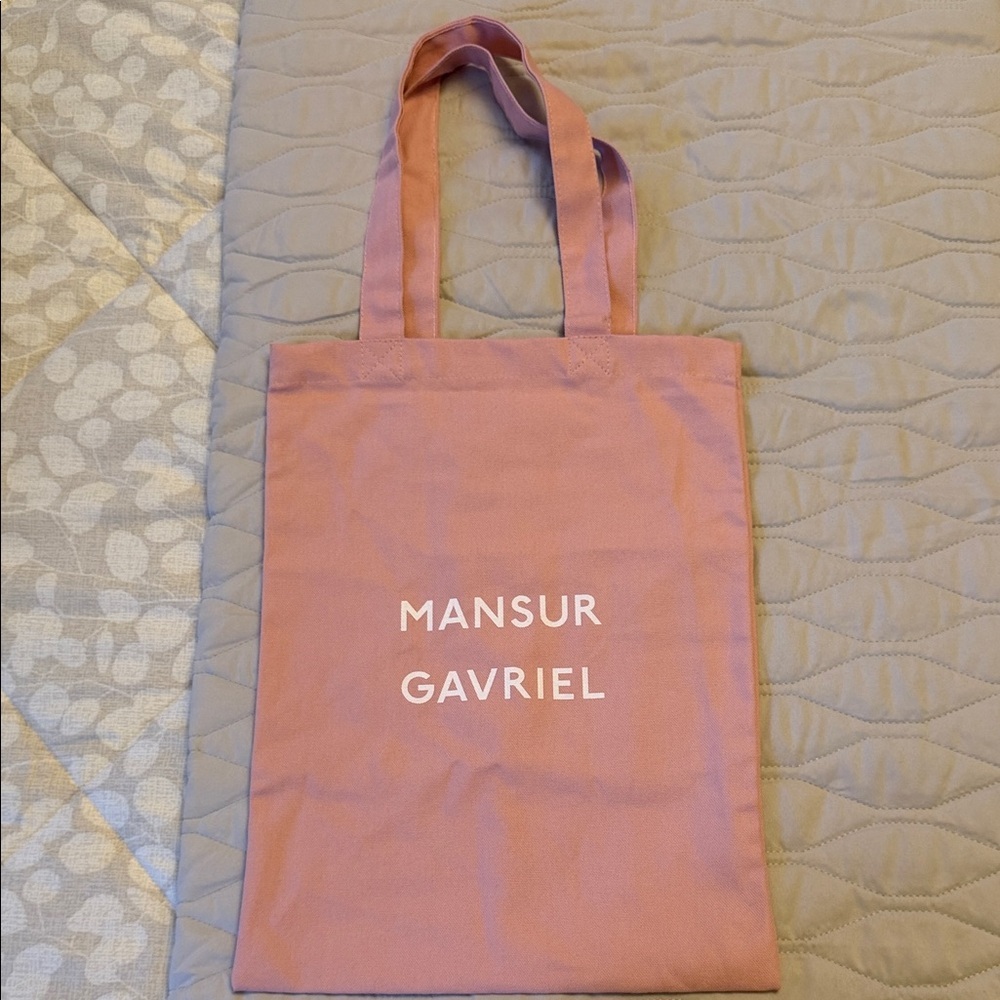 Mansur Gavriel Blush Pink Tote